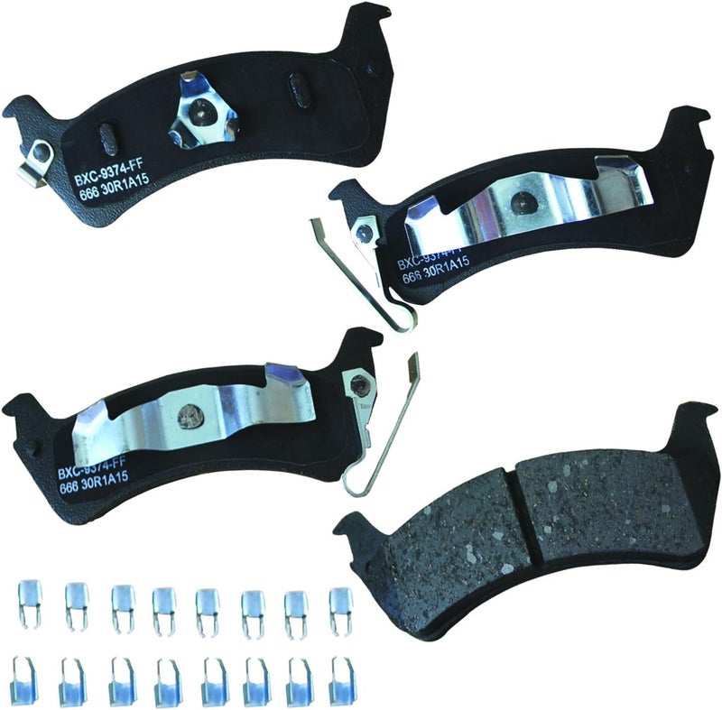 Bendix Premium SBC666 Ceramic Rear Brake Pads for Jeep Grand Cherokee 1998-1994 - Image 1